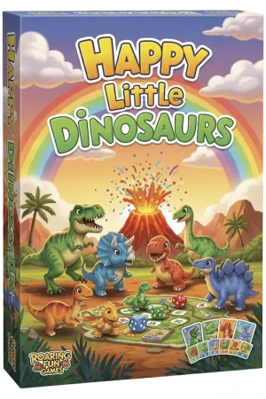 Happy little dinosaurs