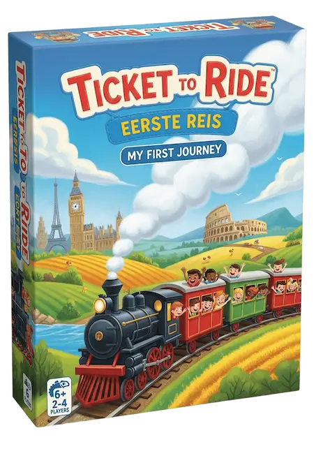 Ticket to Ride Eerste Reis