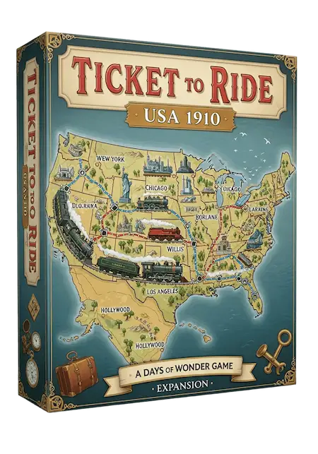 Ticket to Ride USA 1910